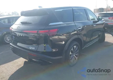 2025 Infiniti Qx60 Pure z USA, uszkodzony, nr VIN 5N1AL1ER4SC343576